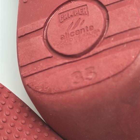 Camper Women's Beetle Ada Wedge Leather Strappy Lightweight Sandal Size 35 US 5 - Picture 13 of 15